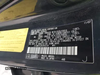 2008 Lexus RX 400h with VIN JTJGW31U382850234, listed as a IAAI auction lot 41556774 with 124,697 mi miles and . Bid and sale history available at DreamBid. Image 9.