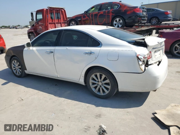 2008 Lexus ES with VIN JTHBJ46G382172992, listed as a Copart auction lot 53524885 with 207,166 mi miles and Salvage Title. Bid and sale history available at carsss.com. Image 2.