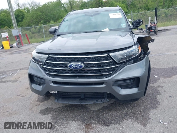2024 Ford Explorer XLT with VIN 1FMSK7DH2RGA66805, listed as a IAAI auction lot 41965748 with 16,968 mi miles and . Bid and sale history available at DreamBid. Image 12.