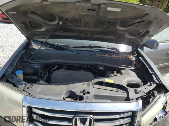 2012 Honda Pilot EX-L with VIN 5FNYF3H55CB023816, listed as a Copart auction lot 49869225 with 275,001 mi miles and Salvage Title. Bid and sale history available at DreamBid. Image 12.