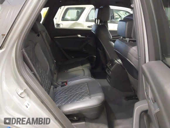 2020 Audi SQ5 Premium Plus with VIN WA1B4AFY2L2122894, listed as a IAAI auction lot 41613149 with 53,306 mi miles and . Bid and sale history available at DreamBid. Image 8.