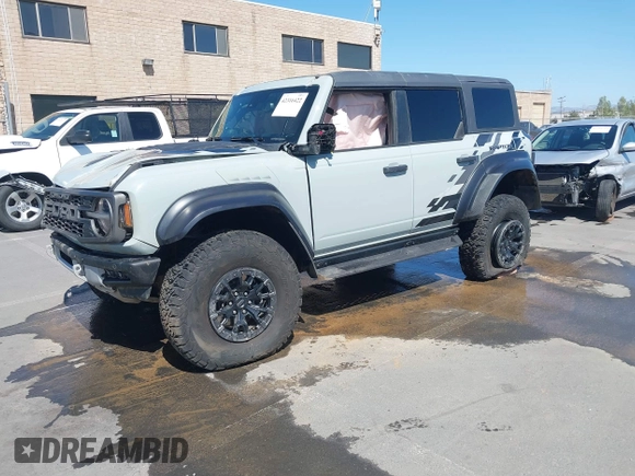 2023 Ford Bronco Raptor with VIN 1FMEE5JR7PLC04106, listed as a IAAI auction lot 42316422 with 6,859 mi miles and . Bid and sale history available at DreamBid. Image 18.