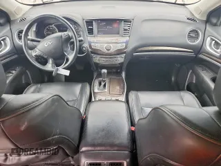 2014 Infiniti QX60 with VIN 5N1AL0MM1EC552553, listed as a Copart auction lot 63285785 with 174,041 mi miles and Salvage title. Bid and sale history available at DreamBid. Image 8.