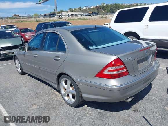 2006 Mercedes-Benz C 230 Sport with VIN WDBRF52H66A859343, listed as a IAAI auction lot 42010021 with 88,815 mi miles and . Bid and sale history available at carsss.com. Image 3.