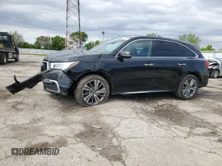2017 Acura MDX Technology with VIN 5FRYD4H56HB022207, listed as a Copart auction lot 57965755 with 79,916 mi miles and Salvage title. Bid and sale history available at DreamBid. Image 1.