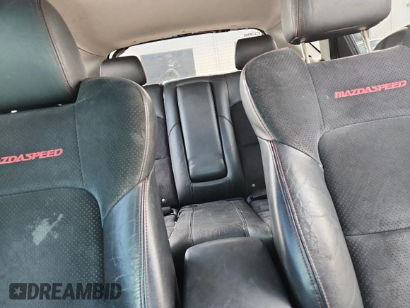 2008 Mazda 3 Mazdaspeed3 Sport with VIN JM1BK34M281122981, listed as a Copart auction lot 63225665 with 142,501 mi miles and Salvage title. Bid and sale history available at DreamBid. Image 10.