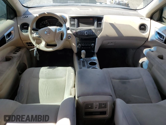 2015 Nissan Pathfinder SV with VIN 5N1AR2MN0FC689360, listed as a Copart auction lot 61433765 with 95,663 mi miles and Salvage title. Bid and sale history available at DreamBid. Image 8.