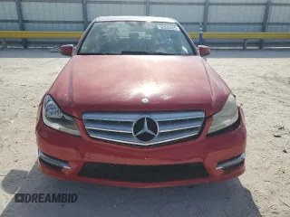 2013 Mercedes-Benz C-Class C 250 Sport with VIN WDDGF4HB9DA806032, listed as a Copart auction lot 52032625 with 129,803 mi miles and Salvage Title. Bid and sale history available at carsss.com. Image 5.