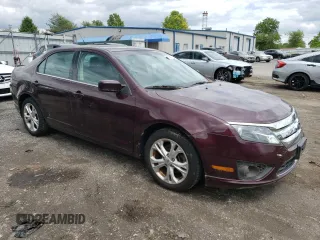 2012 Ford Fusion SE with VIN 3FAHP0HA7CR408341, listed as a Copart auction lot 56694245 with 158,183 mi miles and Salvage title. Bid and sale history available at DreamBid. Image 4.