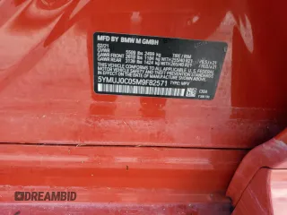 2021 BMW X4 M z VIN 5YMUJ0C05M9F82571, wystawiony jako Copart lot #77874784 z przebiegiem 14 576 mil mil oraz Szkoda całkowita • Salvage title. Historia ofert i sprzedaży dostępna na DreamBid. Obrazek 14.