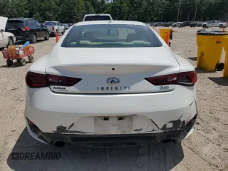 2017 Infiniti Q60 Premium with VIN JN1EV7EK2HM360596, listed as a Copart auction lot 59596425 with 97,099 mi miles and Salvage title. Bid and sale history available at DreamBid. Image 6.