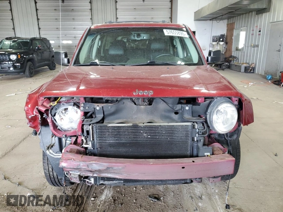 2014 Jeep Patriot Limited with VIN 1C4NJRCB2ED727614, listed as a Copart auction lot 57655895 with 78,720 mi miles and Non repairable. Bid and sale history available at DreamBid. Image 5.