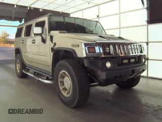 2005 Hummer H2 SUV with VIN 5GRGN23U35H115967, listed as a Copart auction lot 51550805 with 222,636 mi miles and Clean Title. Bid and sale history available at carsss.com. Image 1.