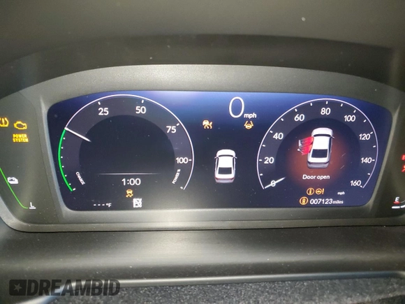 2024 Honda Accord Touring с VIN 1HGCY2F83RA040323, выставлен на аукционе Copart как лот 61009105 с пробегом 7 123 миль миль и Списание • Salvage title. История ставок и продаж доступна на DreamBid. Изображение 9.