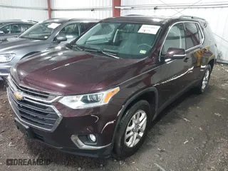 2020 Chevrolet Traverse LT Leather with VIN 1GNEVHKW8LJ127009, listed as a IAAI auction lot 41523802 with 83,950 mi miles. Bid and sale history available at carsss.com. Image 2.