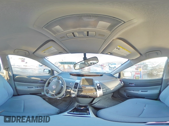 2007 Toyota Prius with VIN JTDKB20U773231097, listed as a Copart auction lot 43032615 with 129,288 mi miles and Salvage Title. Bid and sale history available at DreamBid. Image 12.