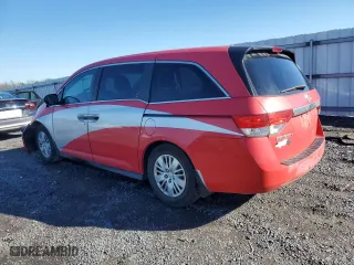 2015 Honda Odyssey LX with VIN 5FNRL5H23FB055585, listed as a Copart auction lot 84622384 with 239,344 mi miles and Clean Title. Bid and sale history available at carsss.com. Image 2.