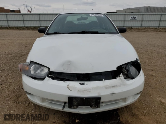 2003 Chevrolet Cavalier with VIN 1G1JC52F737379724, listed as a Copart auction lot 54537525 with 130,555 mi miles and Salvage Title. Bid and sale history available at DreamBid. Image 5.