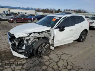 2019 Volvo XC60 Momentum z VIN LYVA22RK6KB213894, wystawiony jako Copart lot #88340205 z przebiegiem Nie podano mil oraz Szkoda całkowita • Salvage title. Historia ofert i sprzedaży dostępna na DreamBid. Obrazek 1.