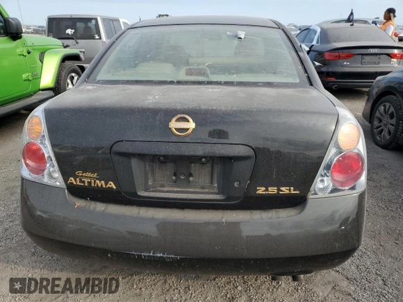 2002 Nissan Altima SL with VIN 1N4AL11D42C201779, listed as a Copart auction lot 76189094 with 65,147 mi miles and Salvage Title. Bid and sale history available at carsss.com. Image 6.