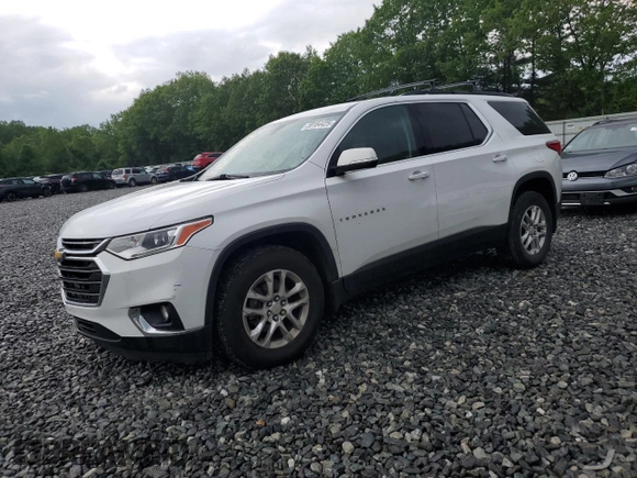 2020 Chevrolet Traverse LT Cloth with VIN 1GNEVGKW6LJ185582, listed as a Copart auction lot 59184425 with 57,148 mi miles and Non repairable. Bid and sale history available at DreamBid. Image 1.