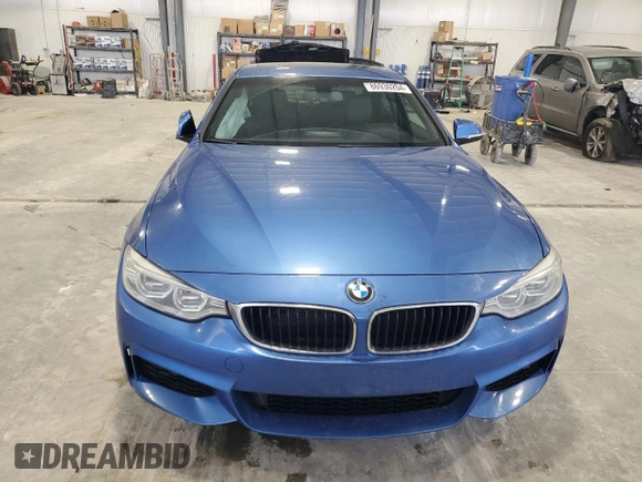 2014 BMW 4 Series 428i xDrive with VIN WBA3N5C50EF716188, listed as a Copart auction lot 86930204 with Not Provided miles and Clean Title. Bid and sale history available at DreamBid. Image 5.