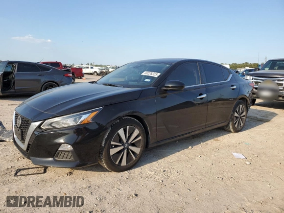 2021 Nissan Altima SV with VIN 1N4BL4DV8MN319030, listed as a Copart auction lot 50226225 with 87,124 mi miles and Salvage Title. Bid and sale history available at carsss.com. Image 1.