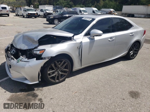 2014 Lexus IS 350 с VIN JTHBE1D2XE5001614, выставлен на аукционе Copart как лот 56923215 с пробегом 86 207 миль миль и Списание • Salvage title. История ставок и продаж доступна на DreamBid. Изображение 1.