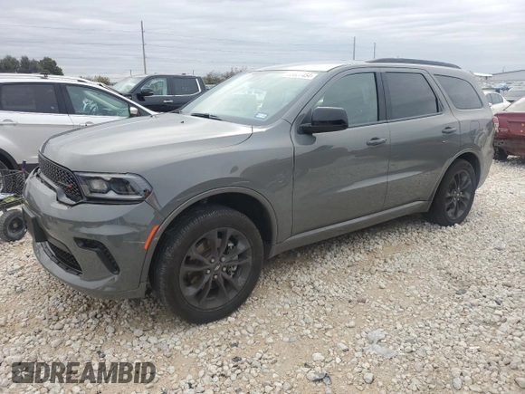 2024 Dodge Durango SXT with VIN 1C4RDHAG1RC212620, listed as a Copart auction lot 83627454 with Not provided miles and Salvage title. Bid and sale history available at DreamBid. Image 1.