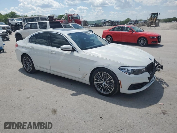 2019 BMW 5 Series 530i z VIN WBAJA5C59KWW41067, wystawiony jako Copart lot #54488765 z przebiegiem 59 578 mil mil oraz Szkoda całkowita • Salvage title. Historia ofert i sprzedaży dostępna na DreamBid. Obrazek 4.