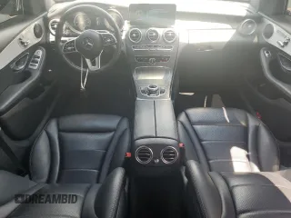 2019 Mercedes-Benz C 300 with VIN 55SWF8DBXKU296537, listed as a Copart auction lot 58489665 with 51,341 mi miles and Salvage title. Bid and sale history available at DreamBid. Image 8.