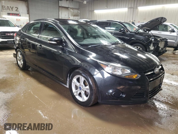 2013 Ford Focus SE with VIN 1FADP3F24DL301808, listed as a Copart auction lot 50266345 with 128,877 mi miles and Salvage Title. Bid and sale history available at carsss.com. Image 4.