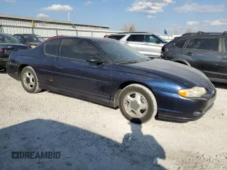 2002 Chevrolet Monte Carlo SS with VIN 2G1WX15KX29225890, listed as a Copart auction lot 78574344 with 95,880 mi miles and Salvage Title. Bid and sale history available at carsss.com. Image 4.