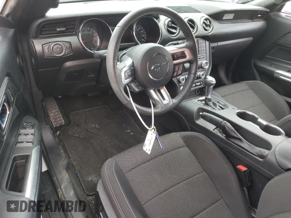 2017 Ford Mustang V6 with VIN 1FATP8EMXH5302662, listed as a Copart auction lot 59054385 with 58,720 mi miles and Salvage title. Bid and sale history available at DreamBid. Image 8.