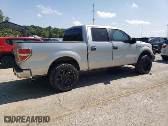 2013 Ford F-150 XL with VIN 1FTFW1EF8DKD89623, listed as a Copart auction lot 57094125 with 238,821 mi miles and Salvage title. Bid and sale history available at DreamBid. Image 3.
