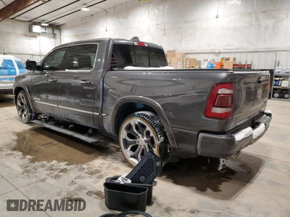 2020 Ram 1500 Limited with VIN 1C6SRFHTXLN413543, listed as a Copart auction lot 45382985 with 52,586 mi miles and Clean Title. Bid and sale history available at carsss.com. Image 2.