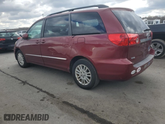 2008 Toyota Sienna XLE with VIN 5TDBK22C08S009120, listed as a Copart auction lot 45215415 with 196,927 mi miles and Salvage Title. Bid and sale history available at carsss.com. Image 2.