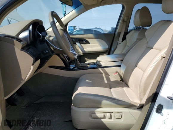 2007 Acura MDX with VIN 2HNYD28207H502578, listed as a Copart auction lot 48780665 with 179,565 mi miles and Clean Title. Bid and sale history available at carsss.com. Image 7.