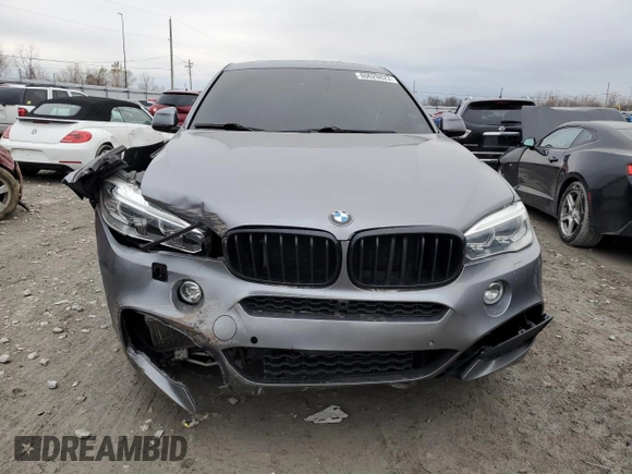 2016 BMW X6 xDrive50i with VIN 5UXKU6C57G0R34172, listed as a Copart auction lot 80620823 with 139,163 mi miles. Bid and sale history available at carsss.com. Image 5.