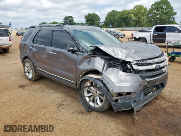 2014 Ford Explorer XLT with VIN 1FM5K7D8XEGA74707, listed as a Copart auction lot 57783975 with 172,564 mi miles and Salvage title. Bid and sale history available at DreamBid. Image 4.