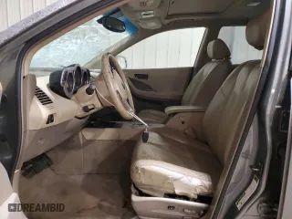 2005 Nissan Murano S with VIN JN8AZ08W35W419424, listed as a Copart auction lot 85877744 with 0 mi miles and Salvage Title. Bid and sale history available at carsss.com. Image 7.