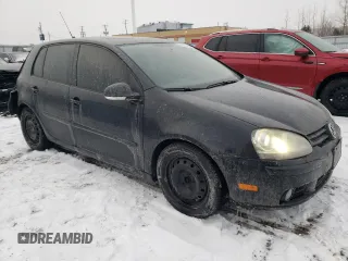 2009 Volkswagen Rabbit S with VIN WVWDA91K69W142656, listed as a Copart auction lot 42174585 with 182,212 mi miles and Clean Title. Bid and sale history available at carsss.com. Image 4.