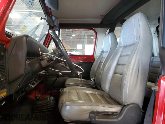 1994 Jeep Wrangler with VIN 1J4FY29SXRP458257, listed as a Copart auction lot 61340525 with 92,004 mi miles and Clean title. Bid and sale history available at DreamBid. Image 7.