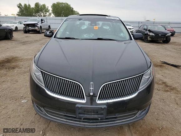 2015 Lincoln MKS with VIN 1LNHL9EK0FG608170, listed as a Copart auction lot 66771024 with 99,040 mi miles and Salvage Title. Bid and sale history available at carsss.com. Image 5.