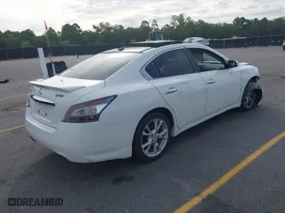 2012 Nissan Maxima 3.5 S with VIN 1N4AA5AP3CC826411, listed as a IAAI auction lot 40269934 with 209,482 mi miles. Bid and sale history available at carsss.com. Image 4.