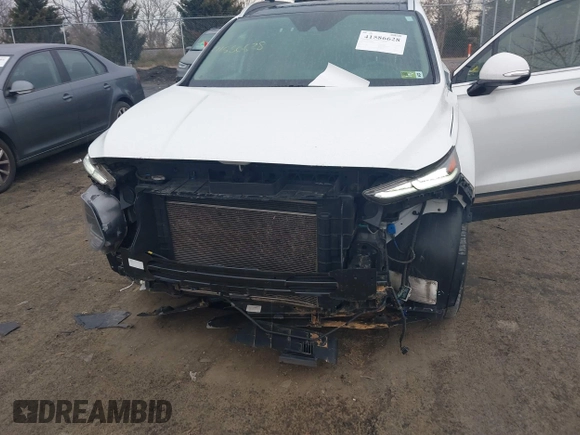 2020 Hyundai Santa Fe Limited with VIN 5NMS5CAD8LH286830, listed as a IAAI auction lot 41586628 with 80,381 mi miles and . Bid and sale history available at DreamBid. Image 6.