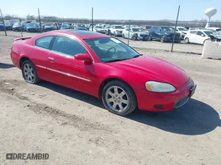 2001 Chrysler Sebring LXi with VIN 4C3AG52H91E079434, listed as a IAAI auction lot 41761154 with 102,049 mi miles. Bid and sale history available at carsss.com. Image 1.