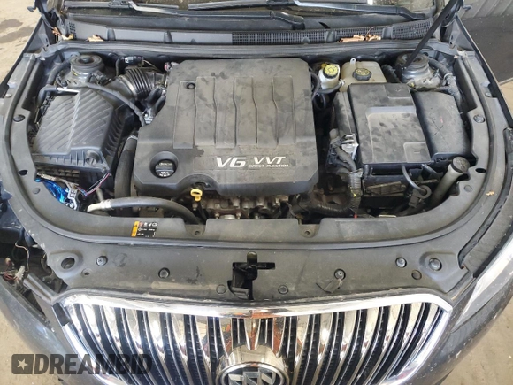 2015 Buick LaCrosse Leather with VIN 1G4GB5G36FF253962, listed as a Copart auction lot 48890955 with 151,749 mi miles and Salvage Title. Bid and sale history available at DreamBid. Image 12.