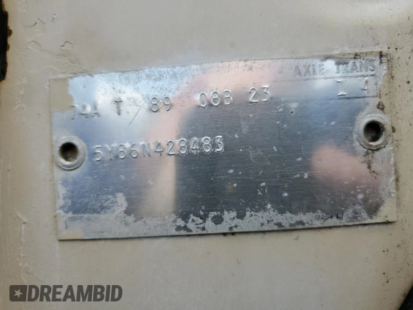 1965 Lincoln Continental z VIN 5Y86N428483, wystawiony jako Copart lot #56333345 z przebiegiem Nie podano mil oraz Szkoda całkowita • Salvage title. Historia ofert i sprzedaży dostępna na DreamBid. Obrazek 12.