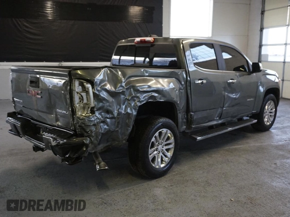 2018 GMC Canyon 2WD Denali with VIN 1GTG5EEN4J1110143, listed as a Copart auction lot 86113824 with 64,248 mi miles and Salvage Title. Bid and sale history available at carsss.com. Image 3.